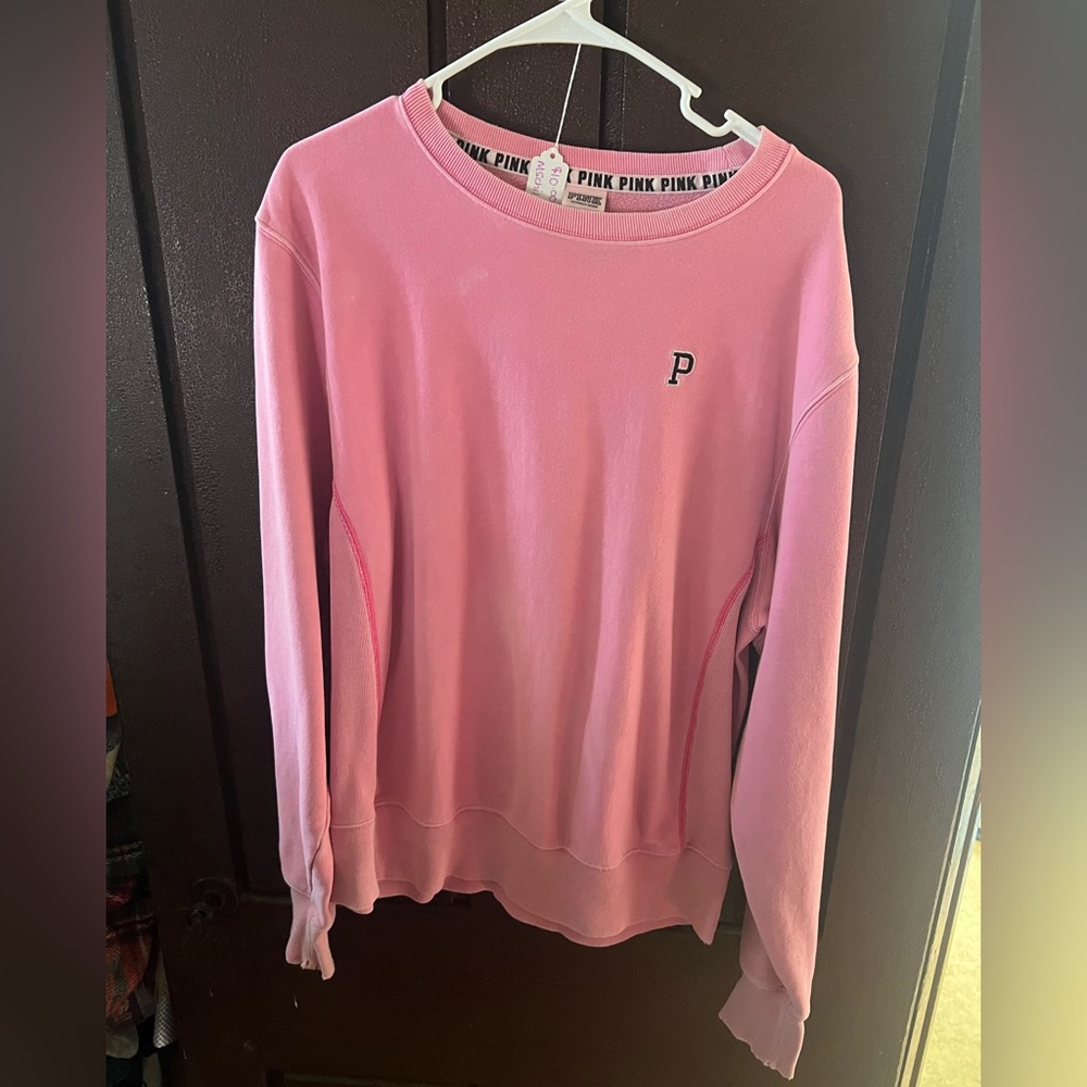Victoria's Secret Pink Sweatshirt with Logo Band